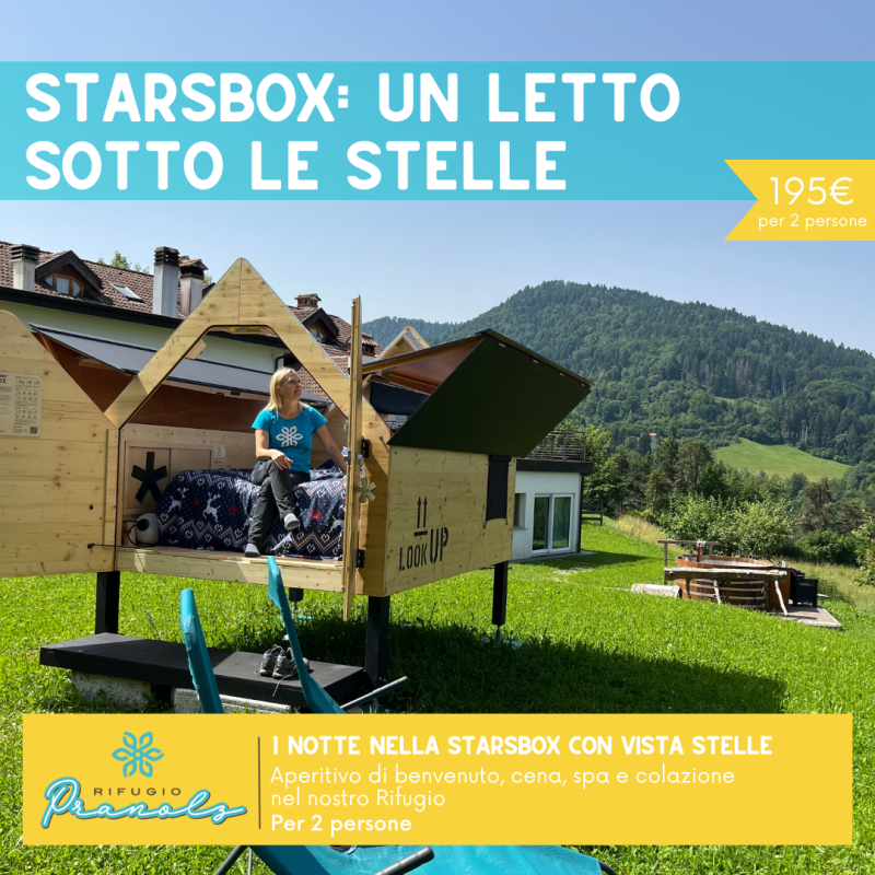 STARSBOX: Postelja pod zvezdami